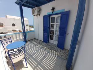 Stavros Beach Villas陽台或露臺