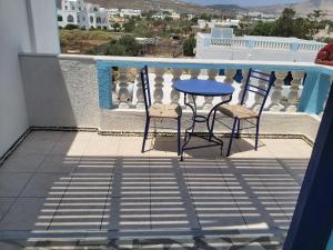 Stavros Beach Villas陽台或露臺