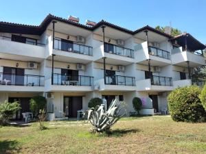 Budova, kde se aparthotel nachází