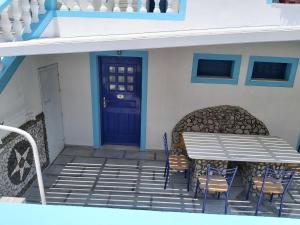 Stavros Beach Villas陽台或露臺