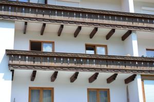 A balcony or terrace at Forest Mountain Apartment