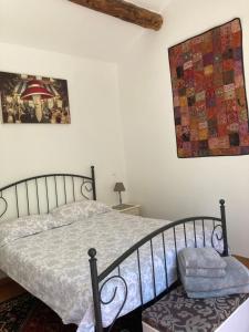 Postel nebo postele na pokoji v ubytování Maison Oleander