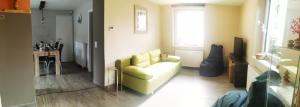 Posezení v ubytování Ferienhaus Fux