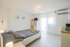 TV/trung tâm giải trí tại Zigzag Apartman
