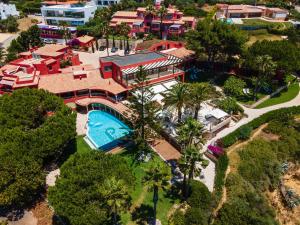 an aerial view of a resort with a swimming pool at Boutique Hotel Vivenda Miranda in Lagos