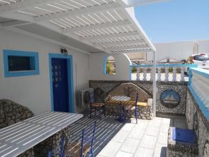 Stavros Beach Villas陽台或露臺