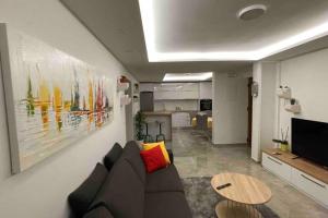 TV a/nebo společenská místnost v ubytování Luxury APARTMAN BILI