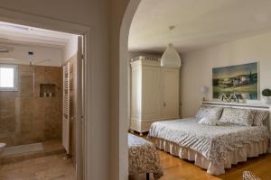 A bed or beds in a room at Agriturismo Percenna