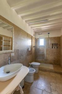 A bathroom at Agriturismo Percenna