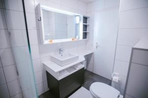 Baðherbergi á Hotel Le Val D'arimont