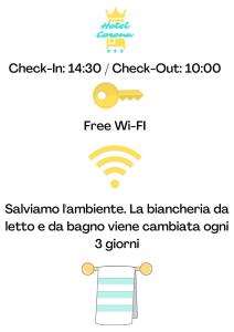 Bilde i galleriet til Hotel Corona i Rimini