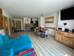A kitchen or kitchenette at Alpenapartments Steiermark