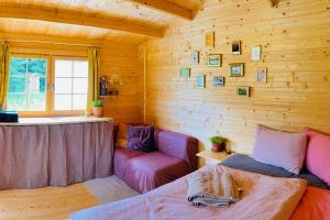 Nature retreat in a beautiful off-grid cabin 휴식 공간