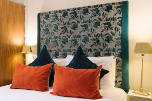 Ένα ή περισσότερα κρεβάτια σε δωμάτιο στο Bootham Crescent Apartments York