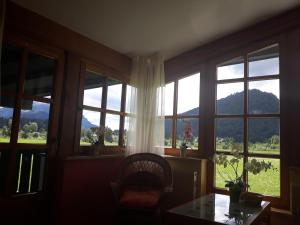Widok na góry z tego apartamentu