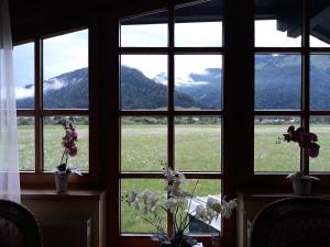 Widok na góry z tego apartamentu
