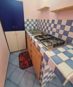 Kuchyň nebo kuchyňský kout v ubytování Residence Lampedusa Blu
