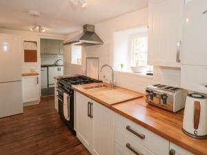 Kjøkken eller kjøkkenkrok på Overton Cottage