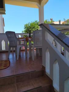 Balkón nebo terasa v ubytování Cozy Apartments Danica Novalja - Ground floor