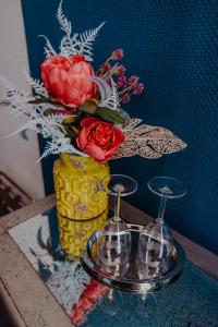 Nápoje v ubytování Boutique Hotel Rothenburger Hof