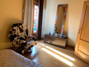 Posteľ alebo postele v izbe v ubytovaní Chalet Individual en Vargas, Cantabria