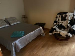 Posteľ alebo postele v izbe v ubytovaní Chalet Individual en Vargas, Cantabria
