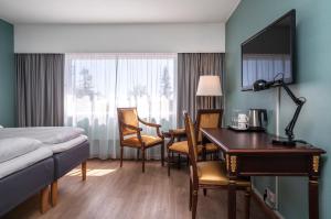 Katil atau katil-katil dalam bilik di Thon Hotel Skeikampen