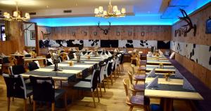 Reštaurácia alebo iné gastronomické zariadenie v ubytovaní Gosau Apartment 209