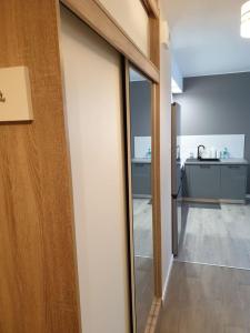Kuchnia lub aneks kuchenny w obiekcie Apartament Słoneczny Taras