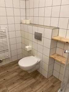 Koupelna v ubytování Ubytování Špičácká ap2