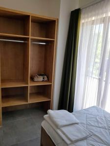 Postel nebo postele na pokoji v ubytování Apartmány Jura
