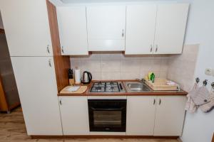 Küche/Küchenzeile in der Unterkunft Apartment in Mundanije with Seaview, Terrace, Air condition, WIFI (3748-3)