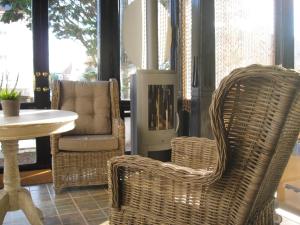 Posezení v ubytování Hotel De Gouden Haan