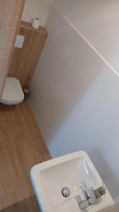 Koupelna v ubytování Apartmány Jura