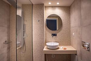 Kúpeľňa v ubytovaní Hotel Kathrin Beach