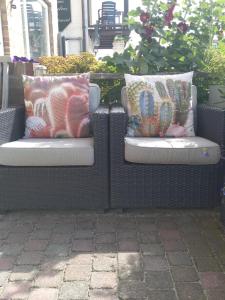 Posezení v ubytování Appartement Zuid 5