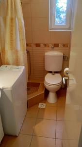 Koupelna v ubytování Candy apartman Siófok