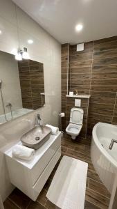 Koupelna v ubytování Luxury APARTMAN BILI