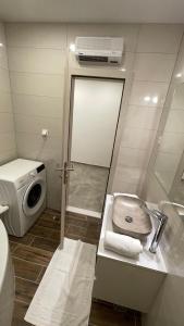Koupelna v ubytování Luxury APARTMAN BILI