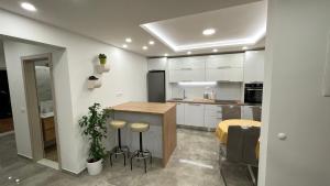 Kuchyň nebo kuchyňský kout v ubytování Luxury APARTMAN BILI