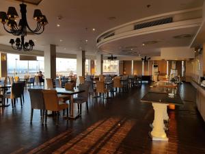 A restaurant or other place to eat at Porto Matrouh for FAMILIES ONLY