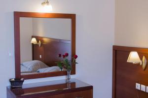 Postel nebo postele na pokoji v ubytování Hotel El Greco