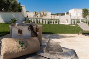 A garden outside Masseria Villa Verde