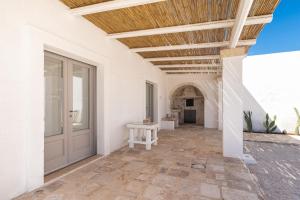 A patio or other outdoor area at Masseria Villa Verde