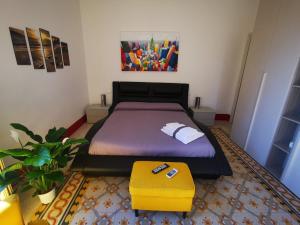 Postel nebo postele na pokoji v ubytování La Dimora del Massimo