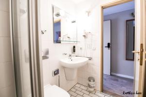 Koupelna v ubytování Hotel Blutenburg