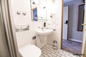 Koupelna v ubytování Hotel Blutenburg