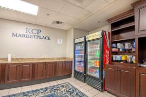 a k pop market place with two refrigerators in a store at Kings Creek Plantation by Tripforth in Williamsburg