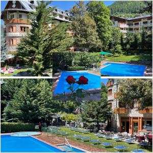 Bazén v ubytování Grand Hotel Principe nebo v jeho okolí