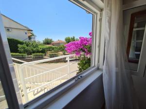 Balkón nebo terasa v ubytování Maslenica-Bougainvillea